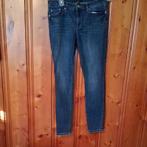 Banana Republic Women's Dark Blue Skinny Jeans